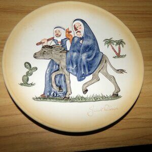 1974 Goebel plate by Janet Rolson Germany.